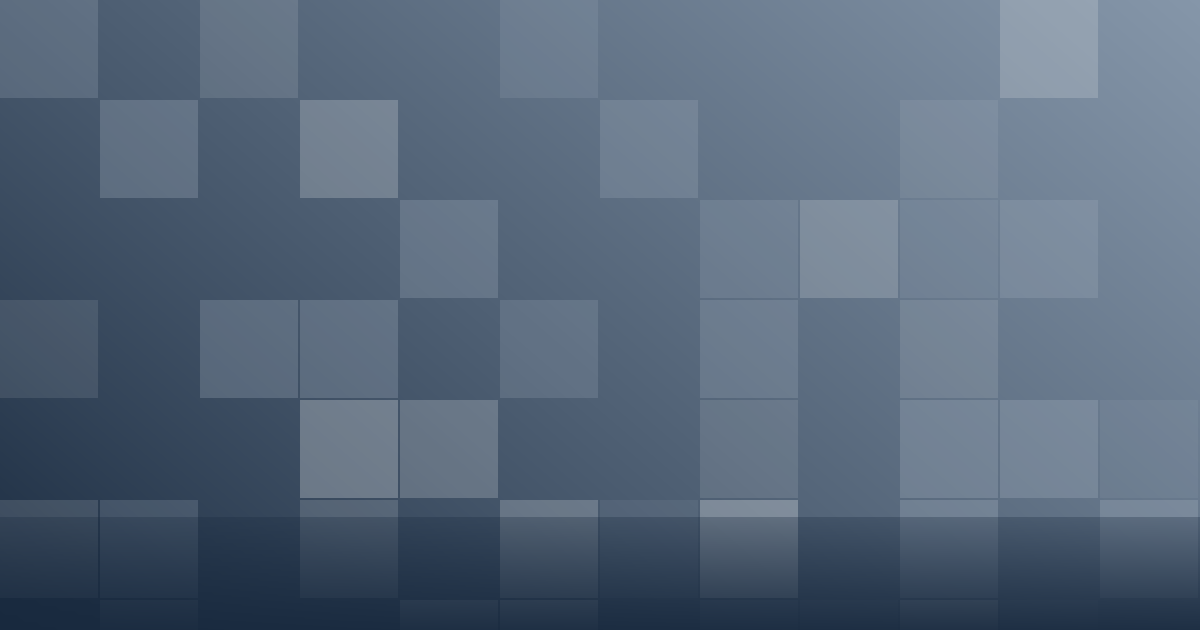 Composição gráfica em tons de azul-acinzentado com blocos em grade, representando o registro de dados no caixa
