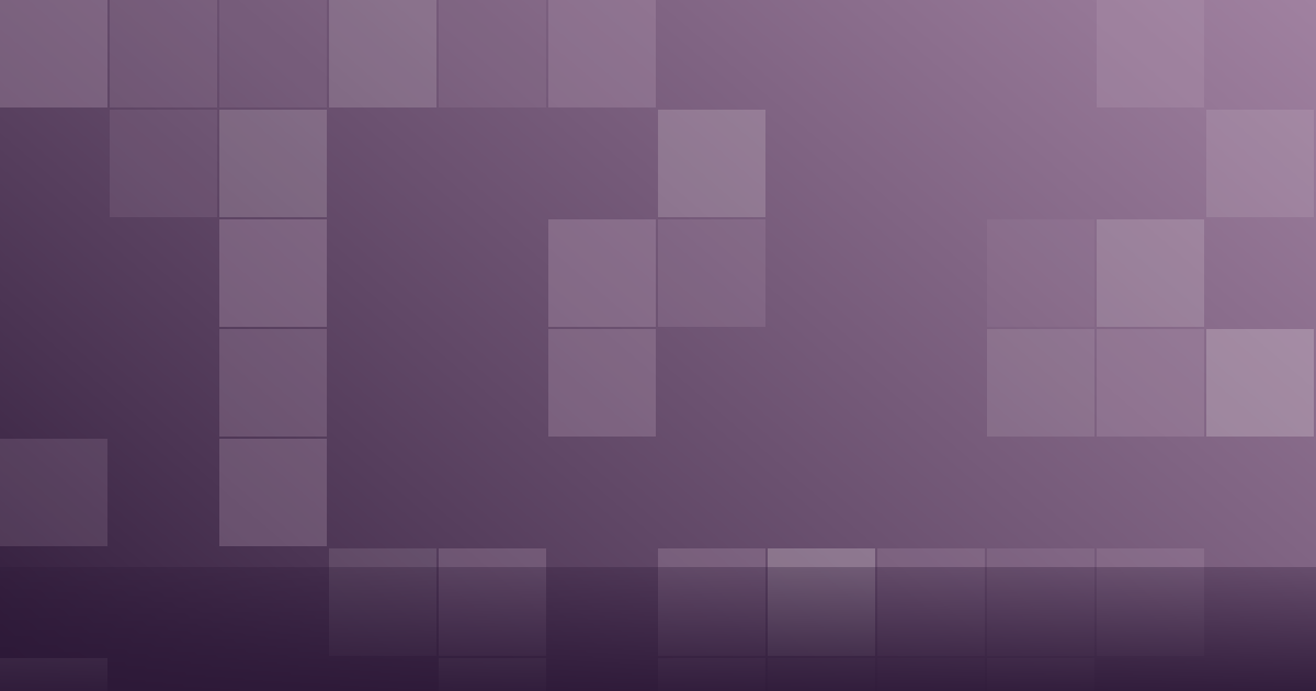 Composição gráfica em tons de roxo com blocos em grade, representando a lembrança de uma data pessoal