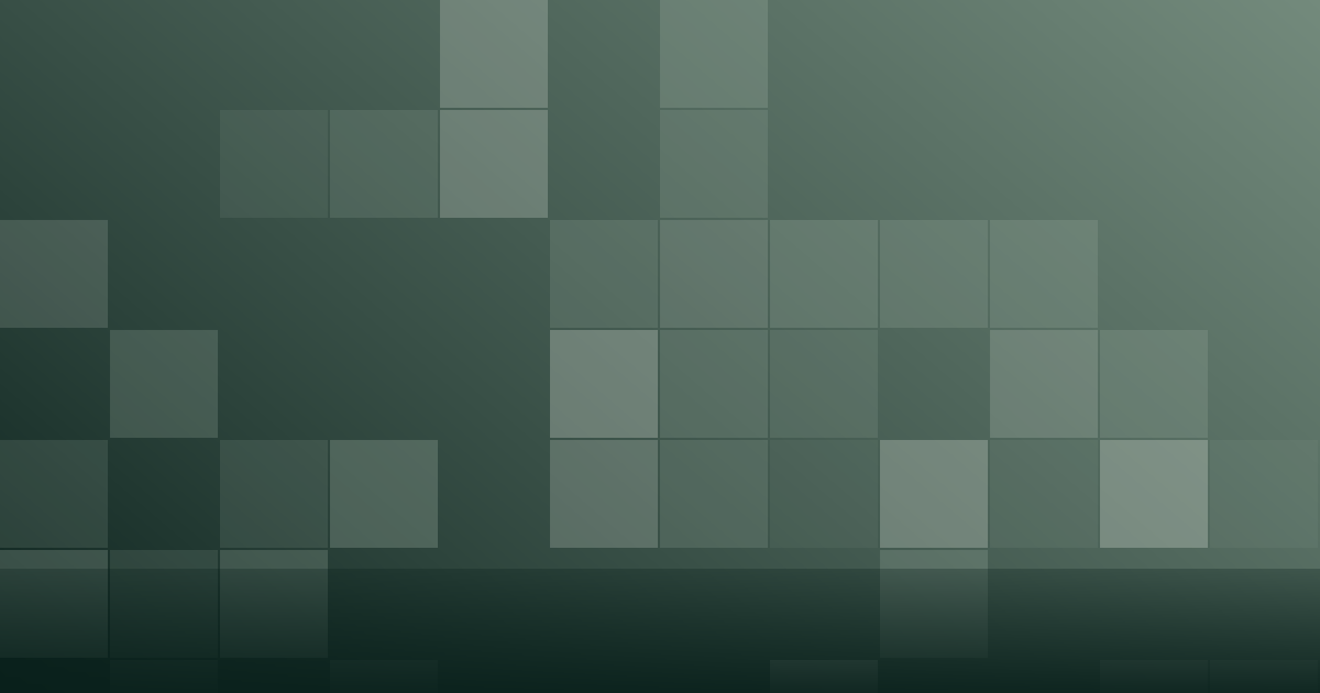 Composição gráfica em tons de verde com blocos em grade, representando a estrutura de um programa de fidelidade