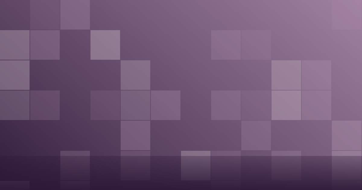 Composição gráfica em tons de roxo com blocos em grade, representando a sequência de contatos após a compra